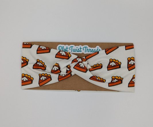 Adult Headband - Pumpkin Pie