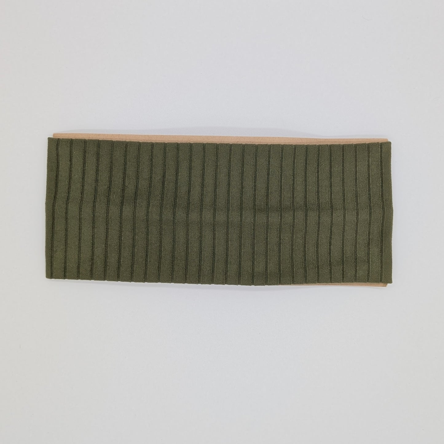 Adult Twist Headband - Rib Knit - Solid - Olive