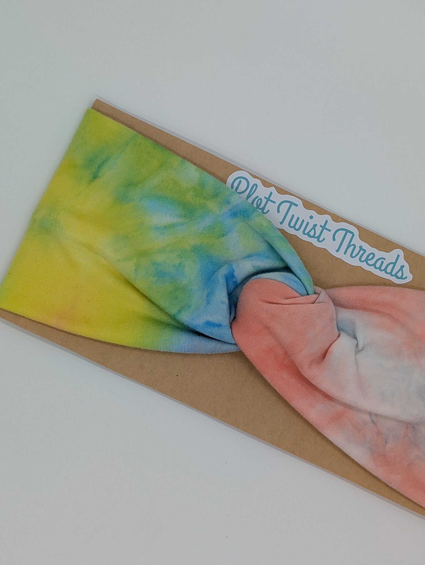 Adult Twist Headband - Tie Dye