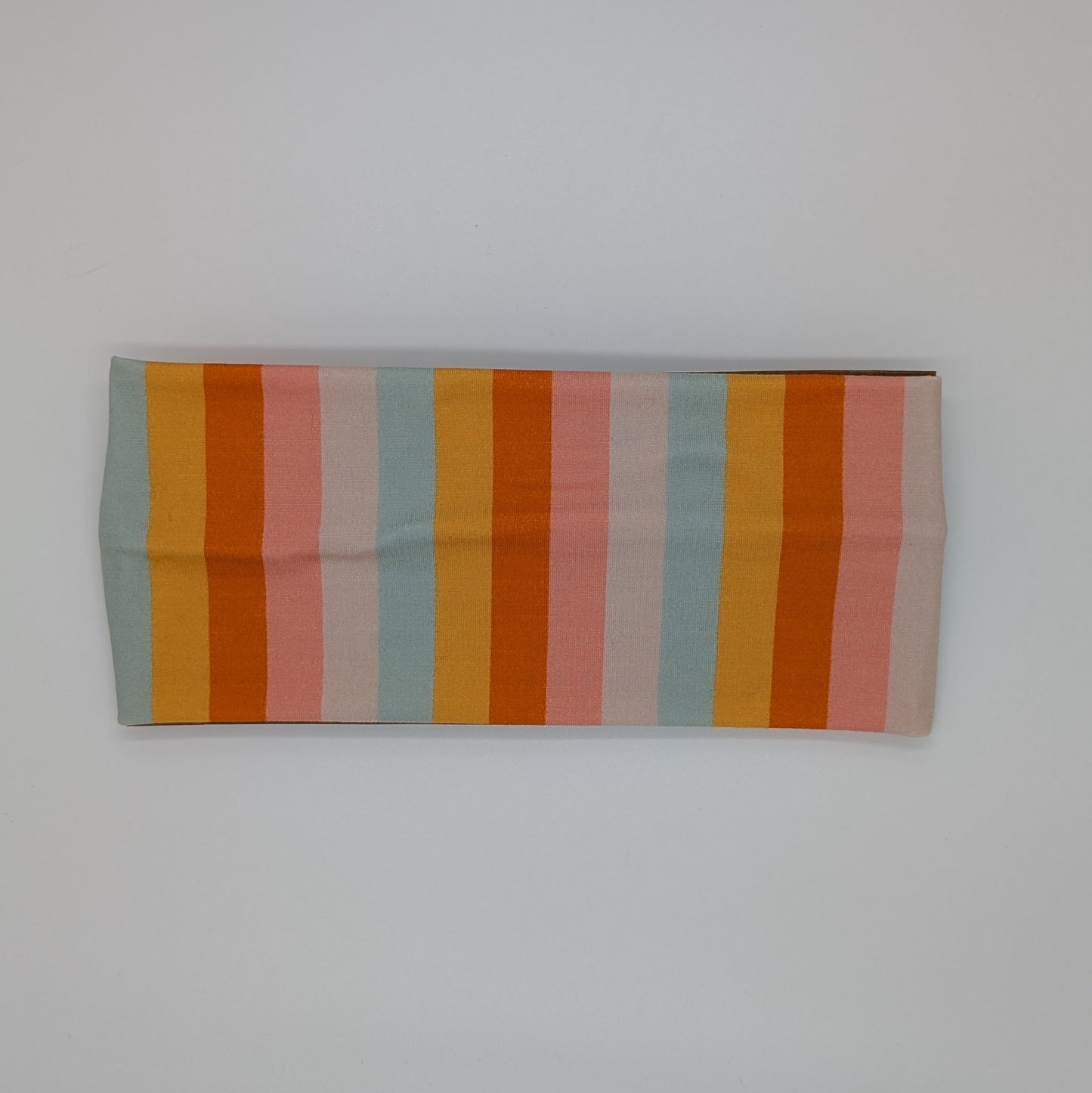 Adult Twist Headband - Retro Vertical Stripes