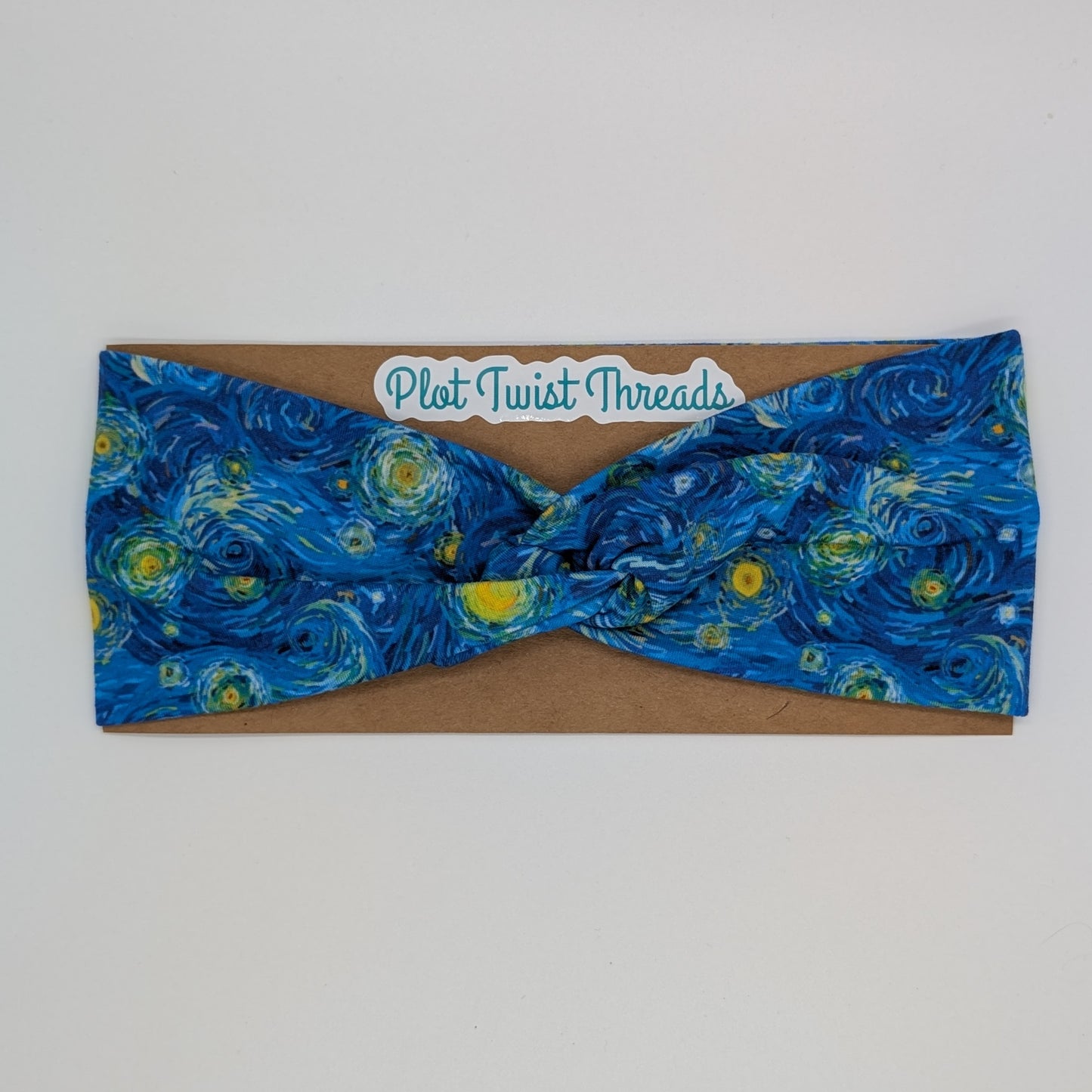 Adult Twist Headband - Starry Night