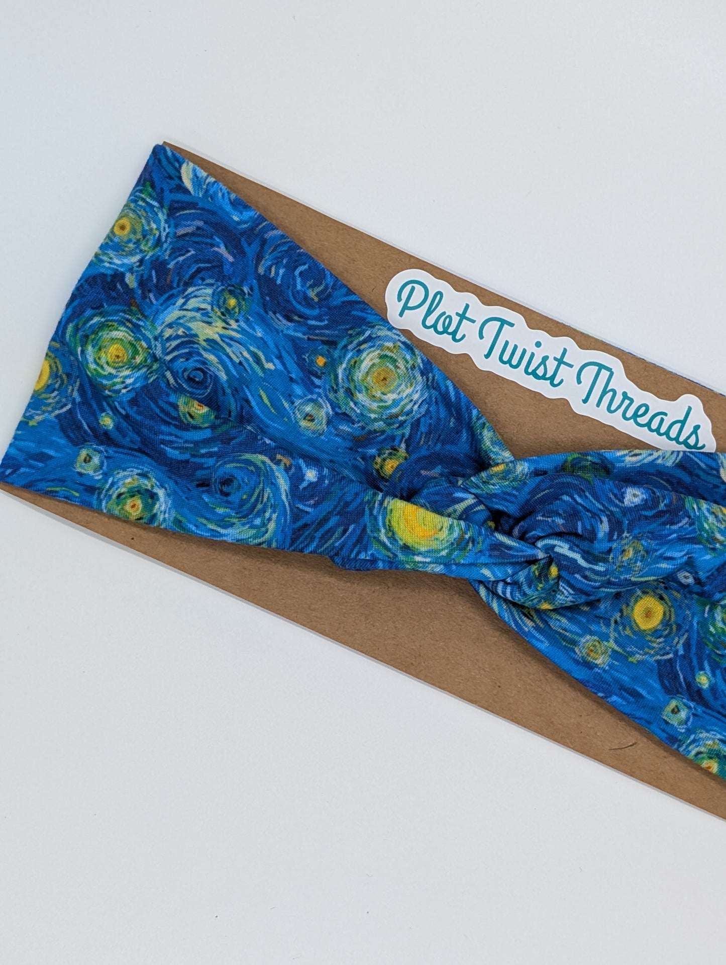Adult Twist Headband - Starry Night