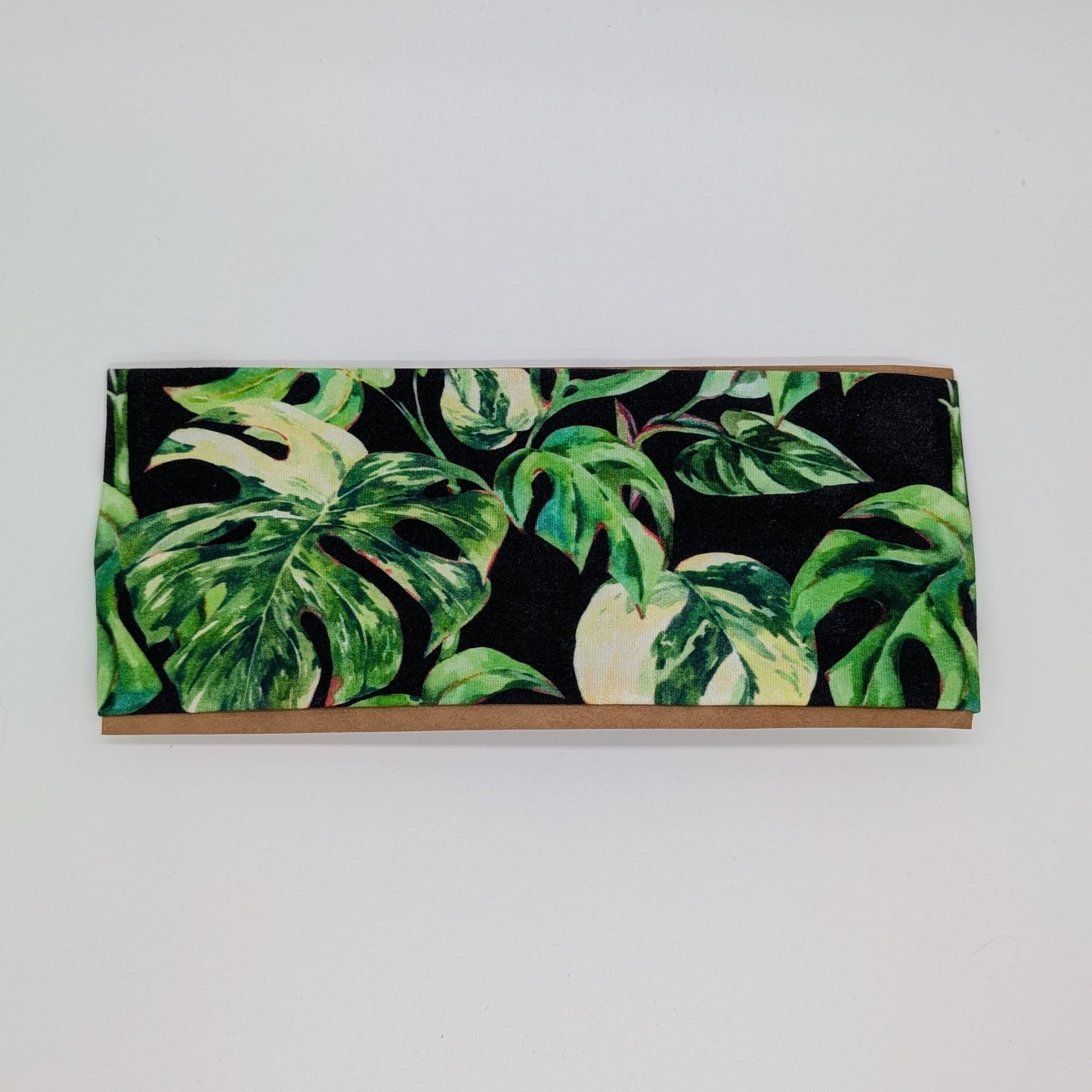 Adult Twist Headband - Monstera