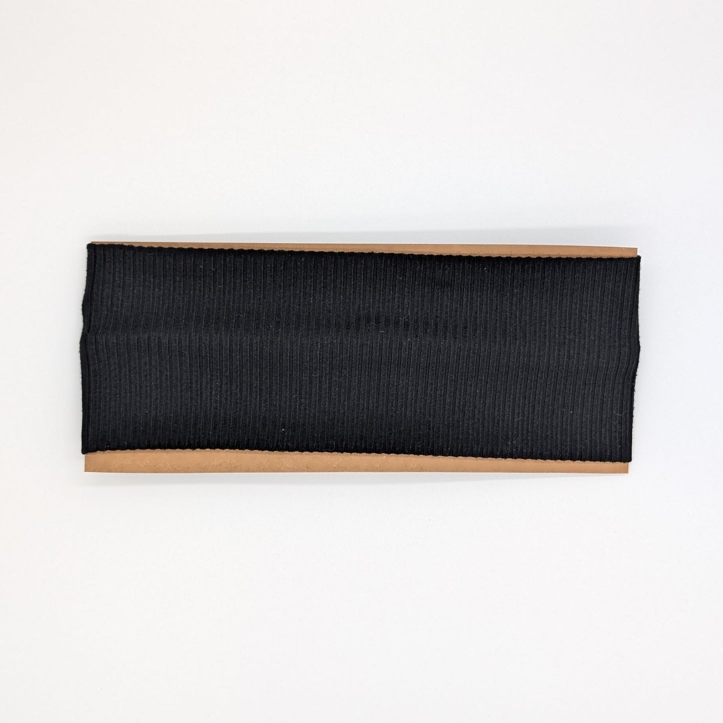 Adult Twist Headband - Rib Knit - Black