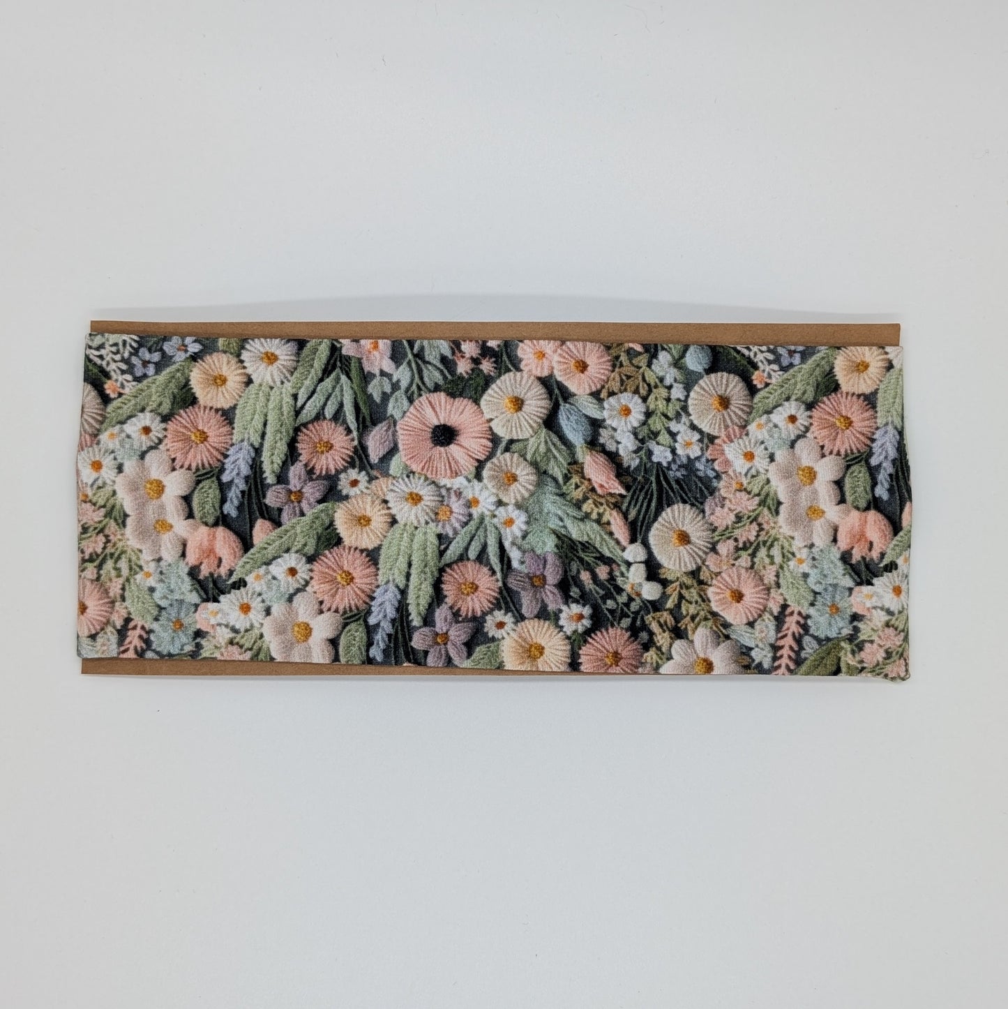Adult Twist Headband - Embroidered Floral