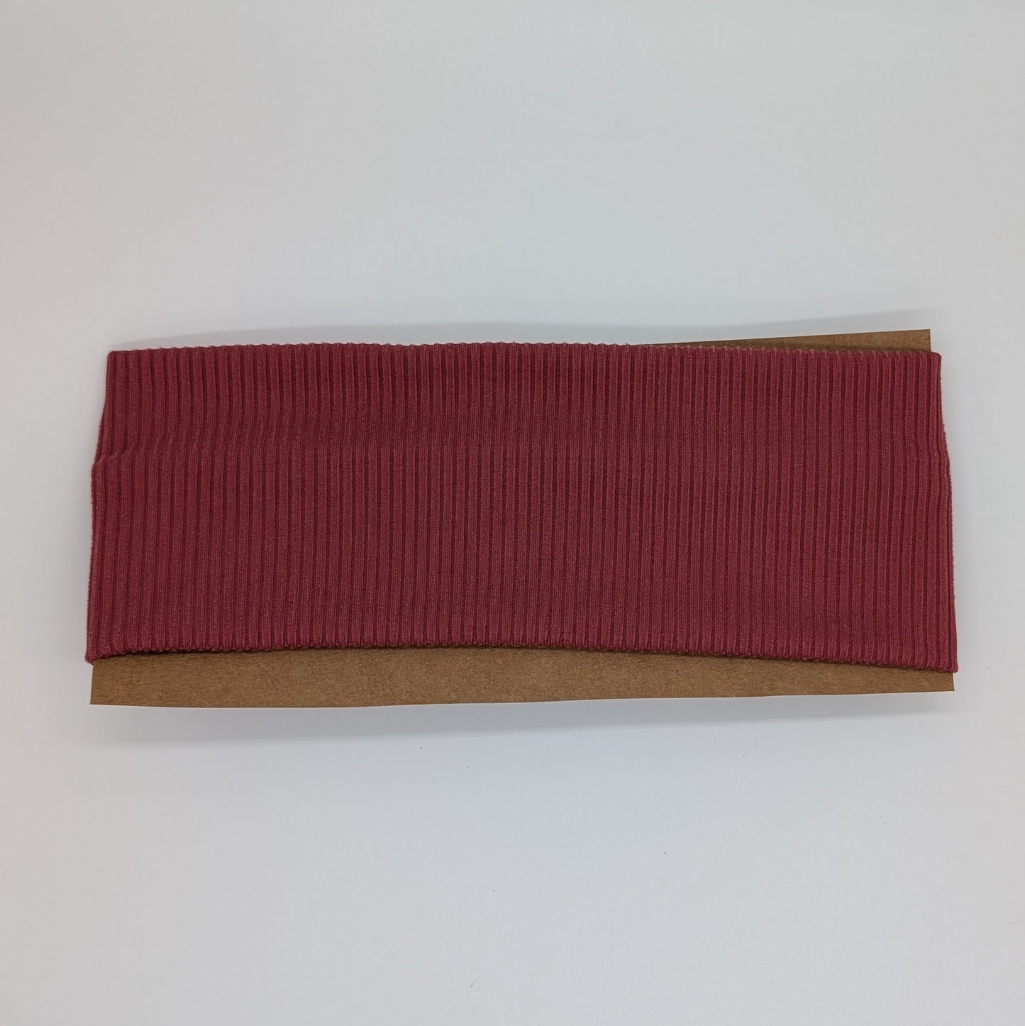 Adult Twist Headband - Rib Knit - Terracotta