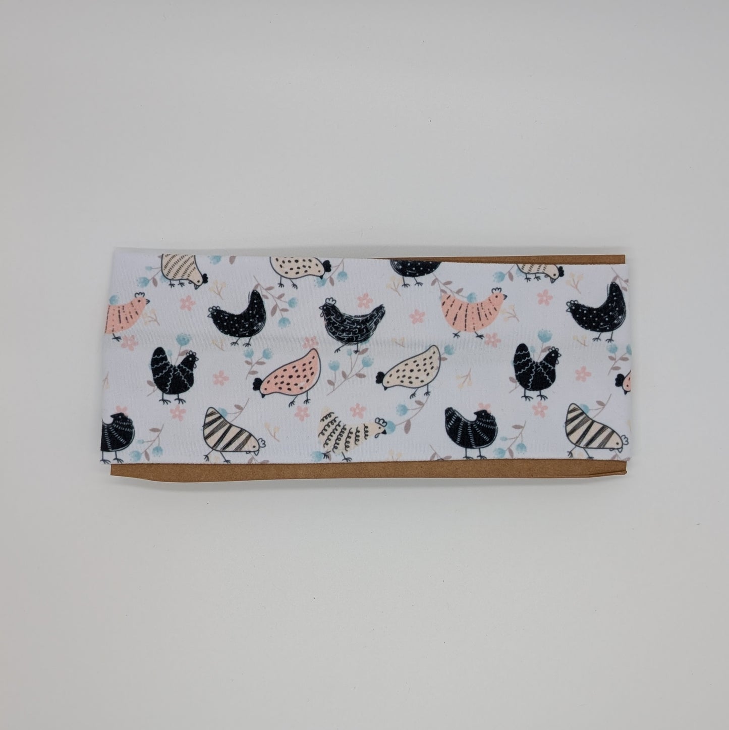 Adult Twist Headband - Cute Chickens