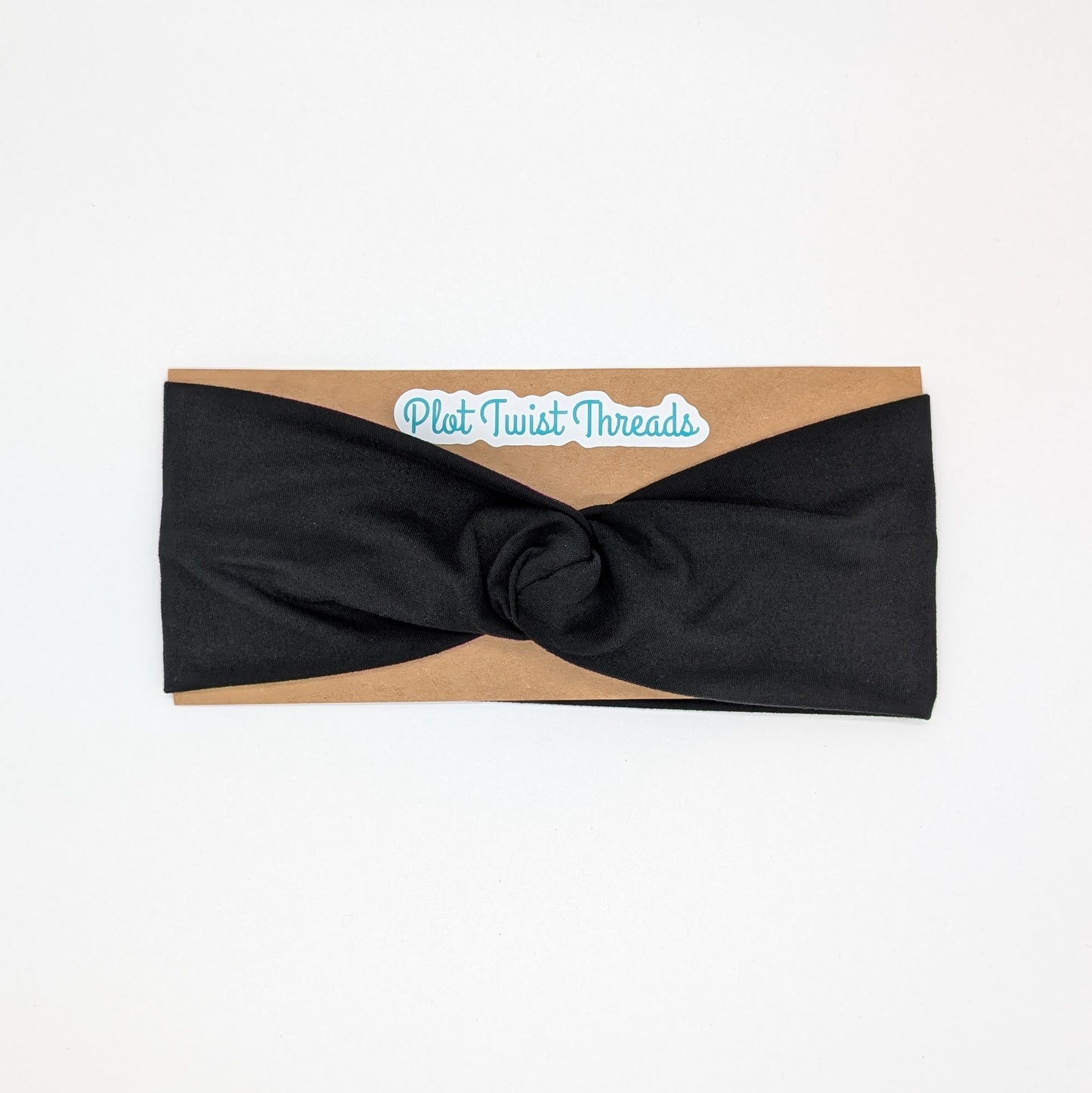 Adult Twist Headband - Black