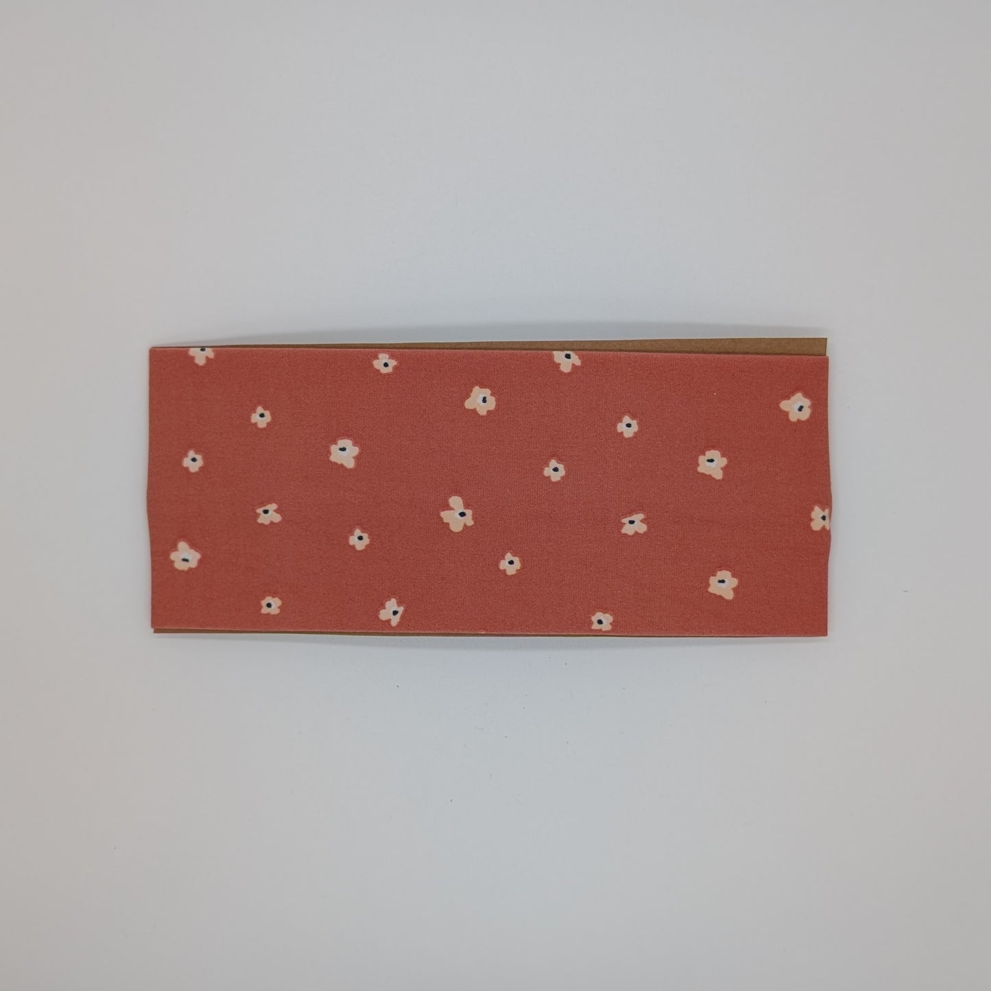 Adult Twist Headband - Coral Floral