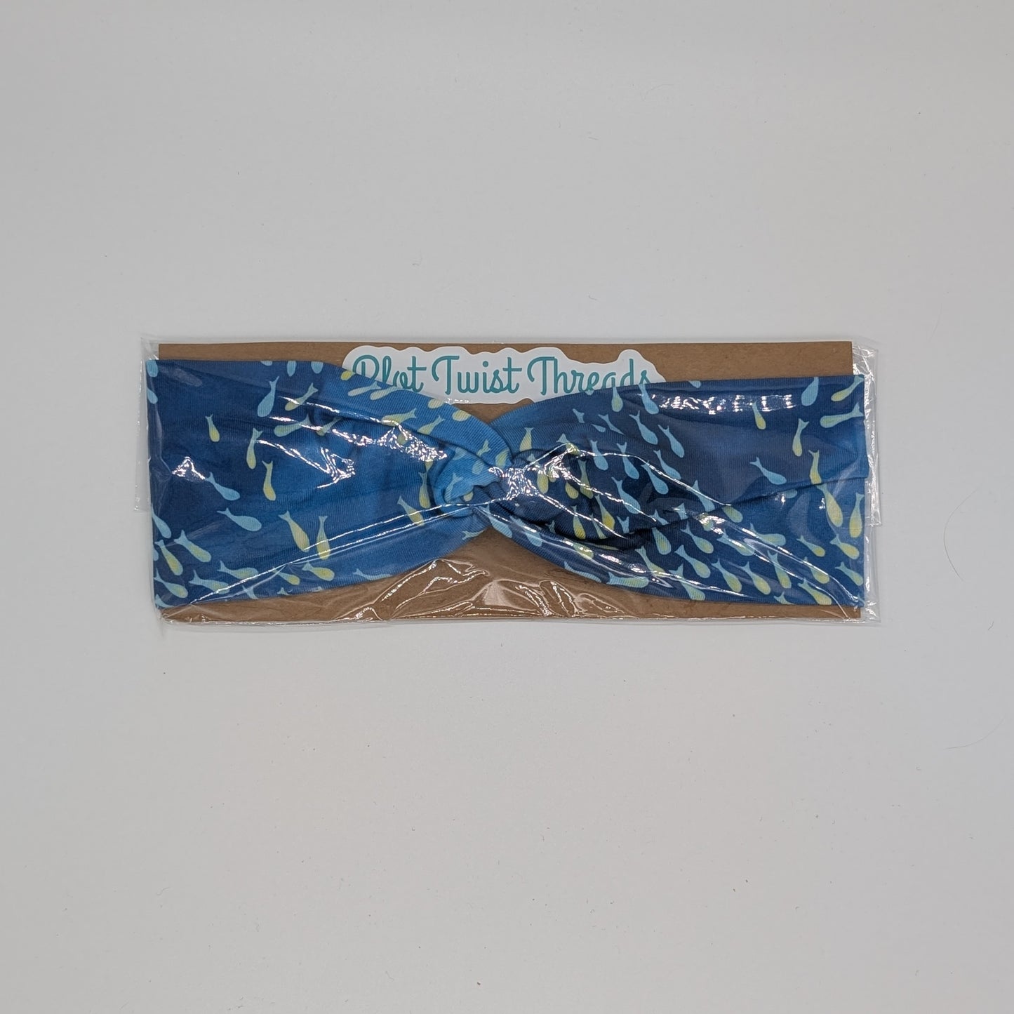 Youth Twist Headband - Fish