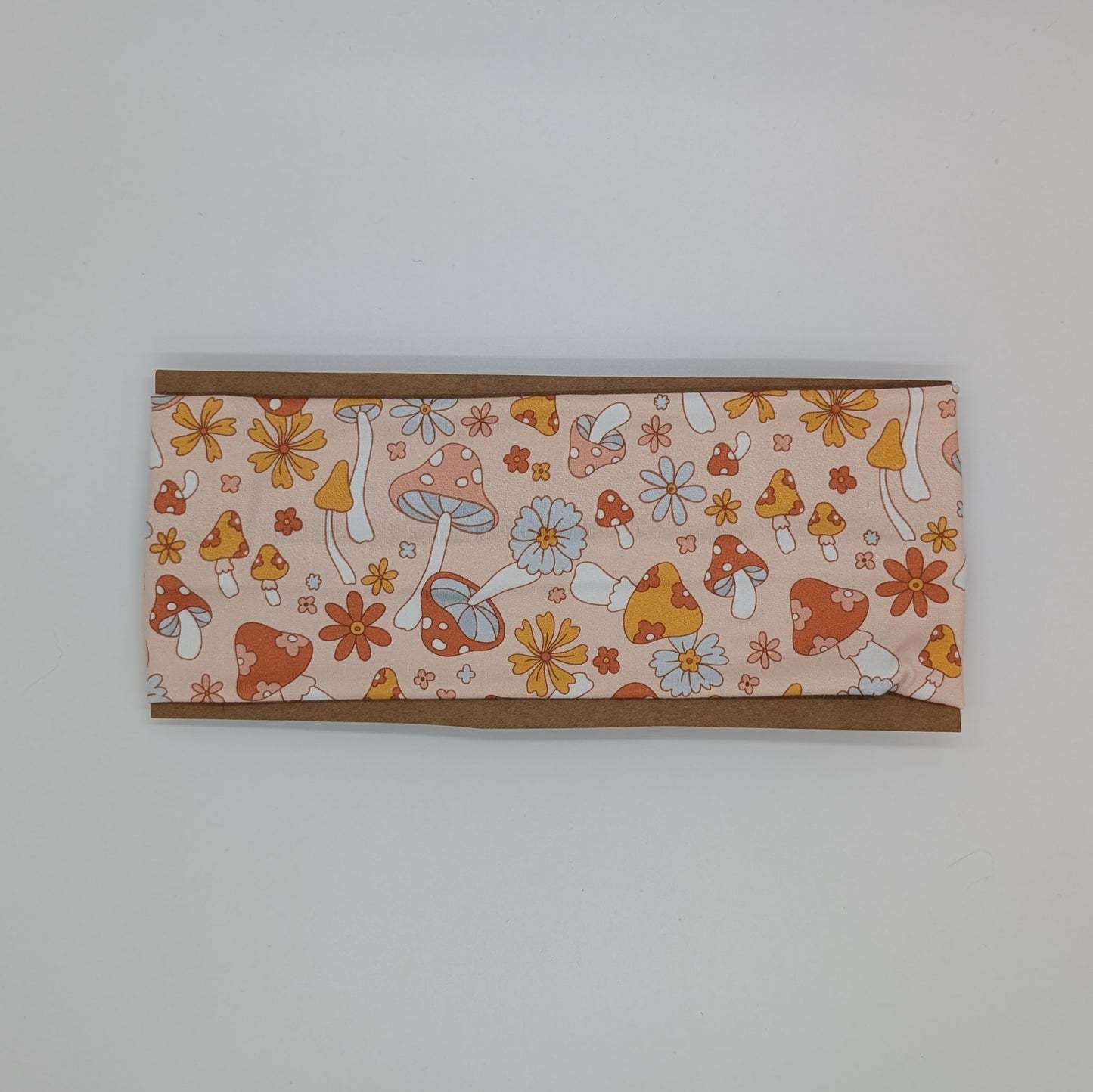 Adult Twist Headband - Pastel Mushrooms