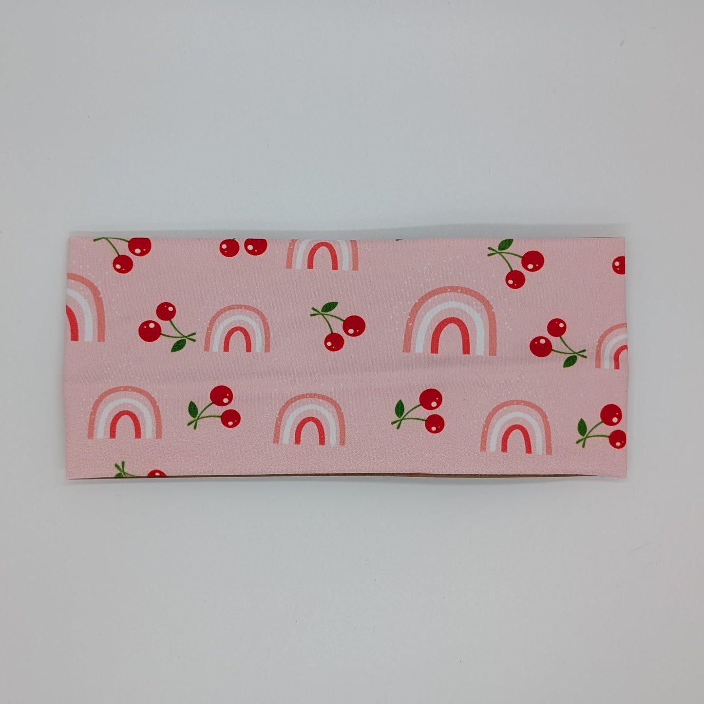 Adult Twist Headband - Cherries and Rainbows