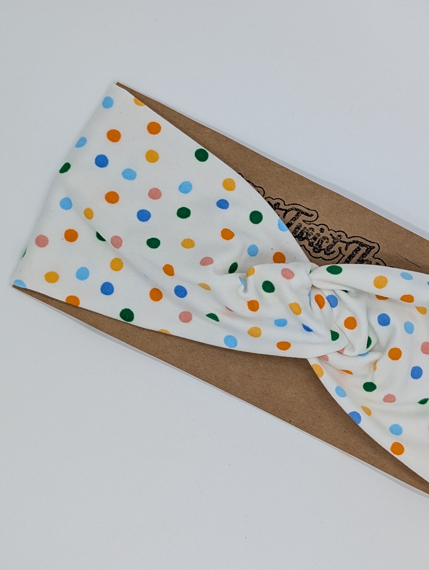 Adult Twist Headband - Confetti