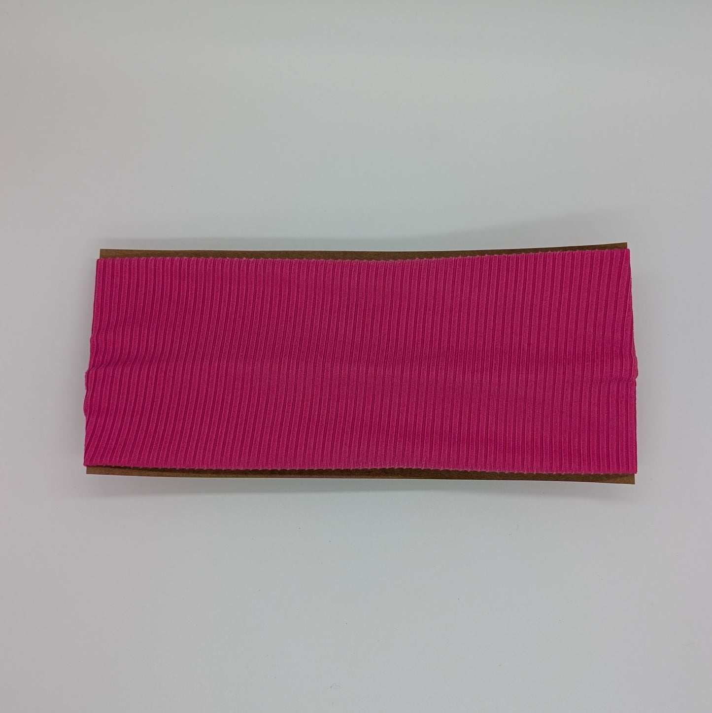 Adult Twist Headband - Rib Knit - Hot Pink