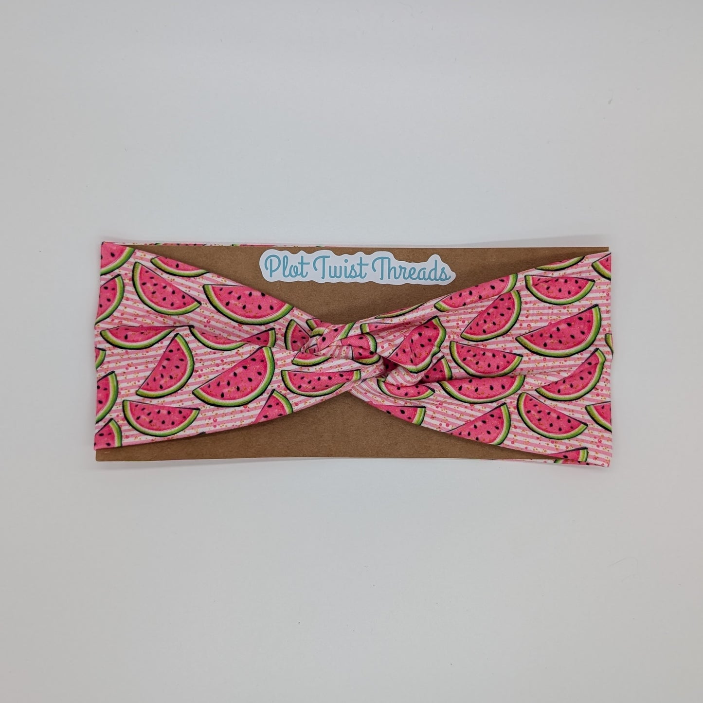 Adult Twist Headband - Watermelons