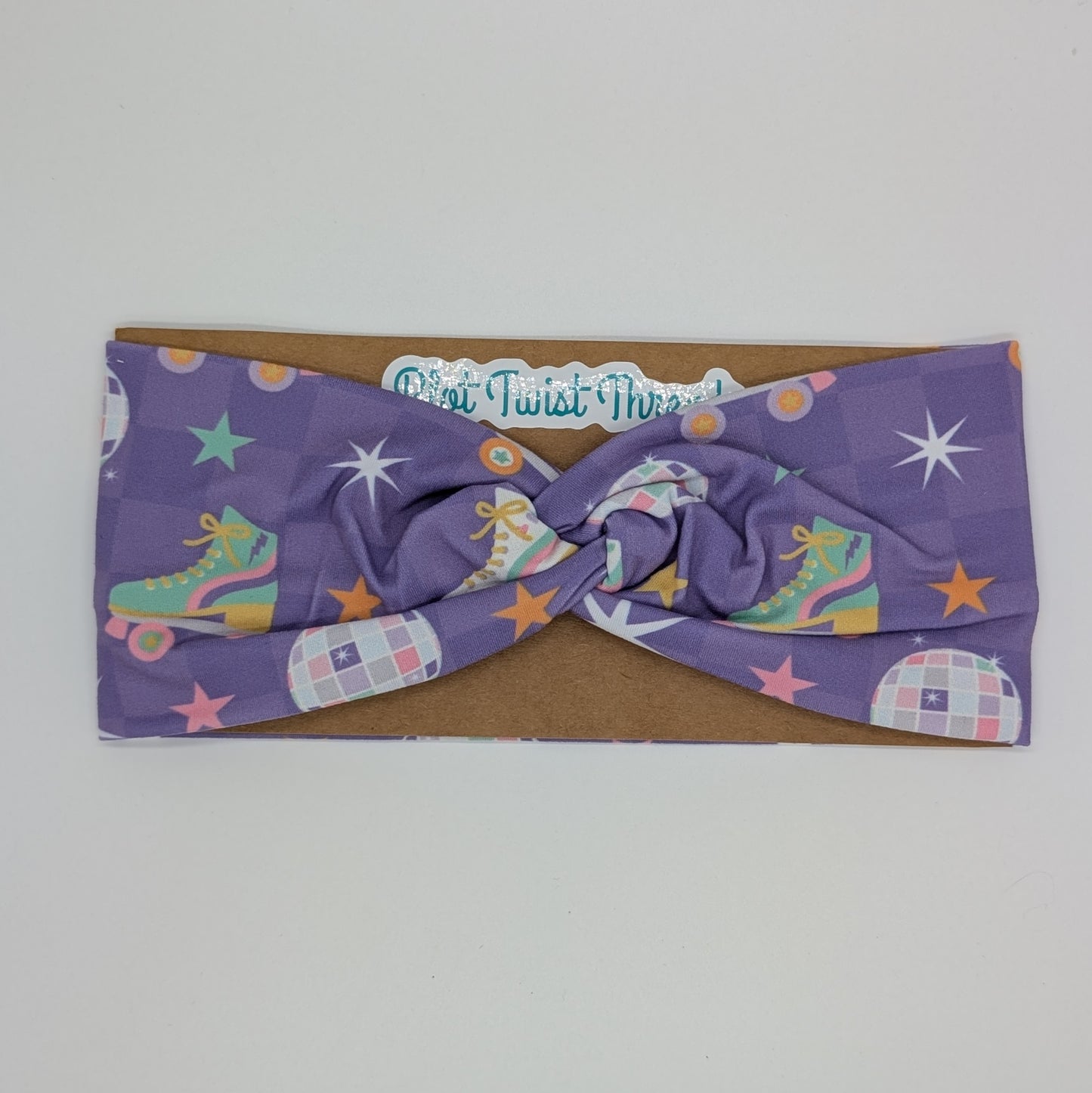Adult Twist Headband - Roller Skates
