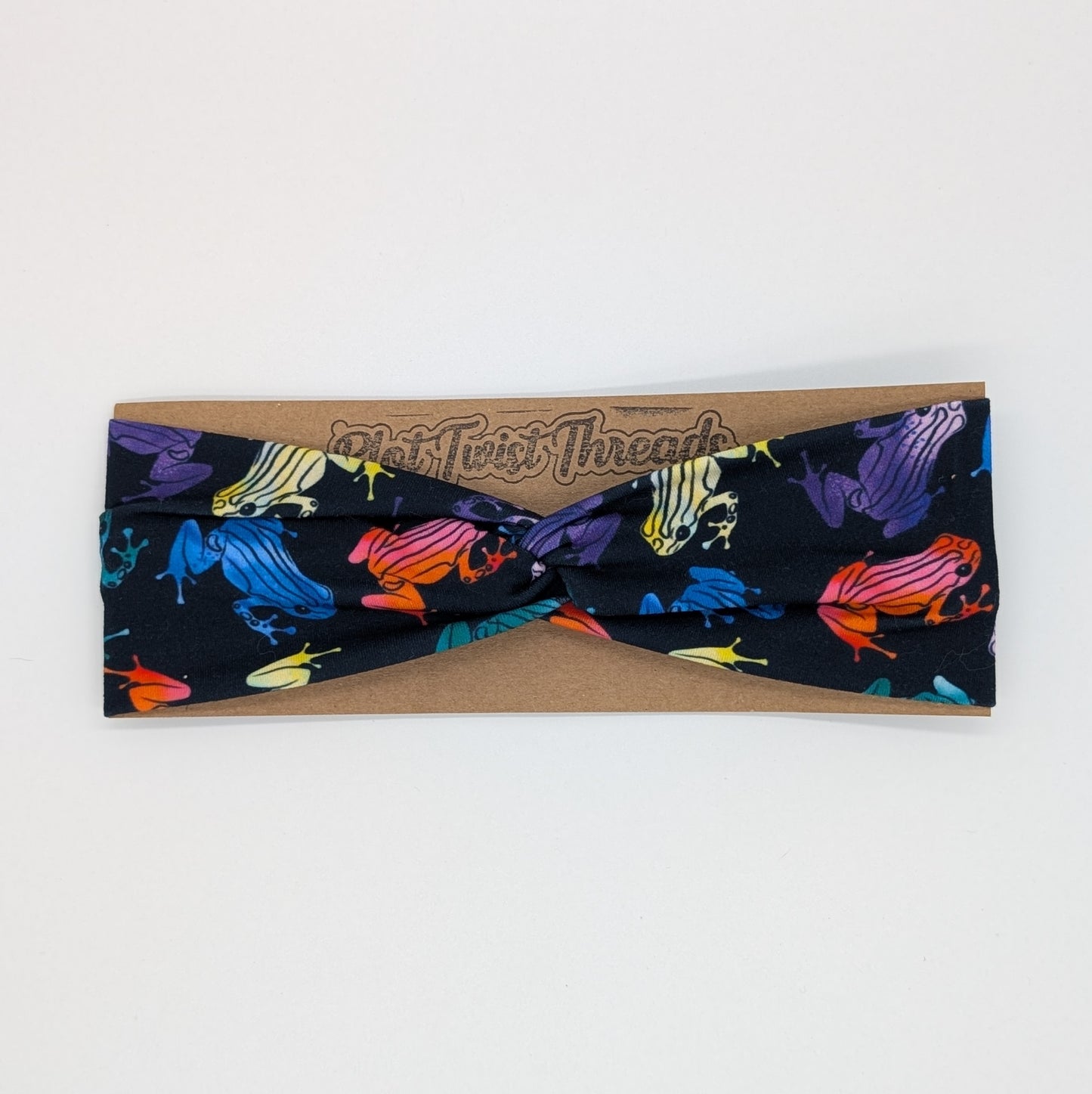 Youth Twist Headband - Tree Frogs