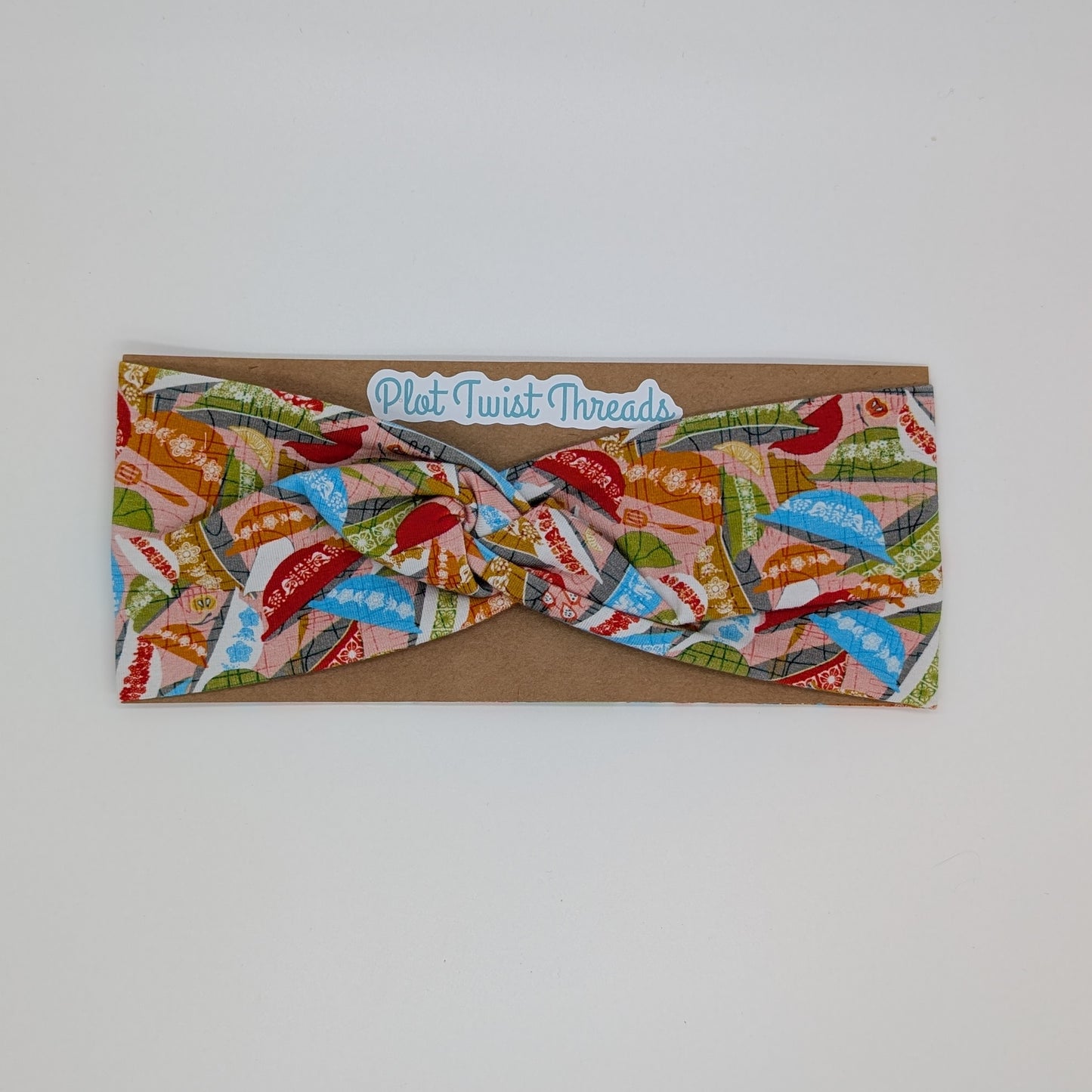 Adult Twist Headband - Vintage Pyrex Bowls