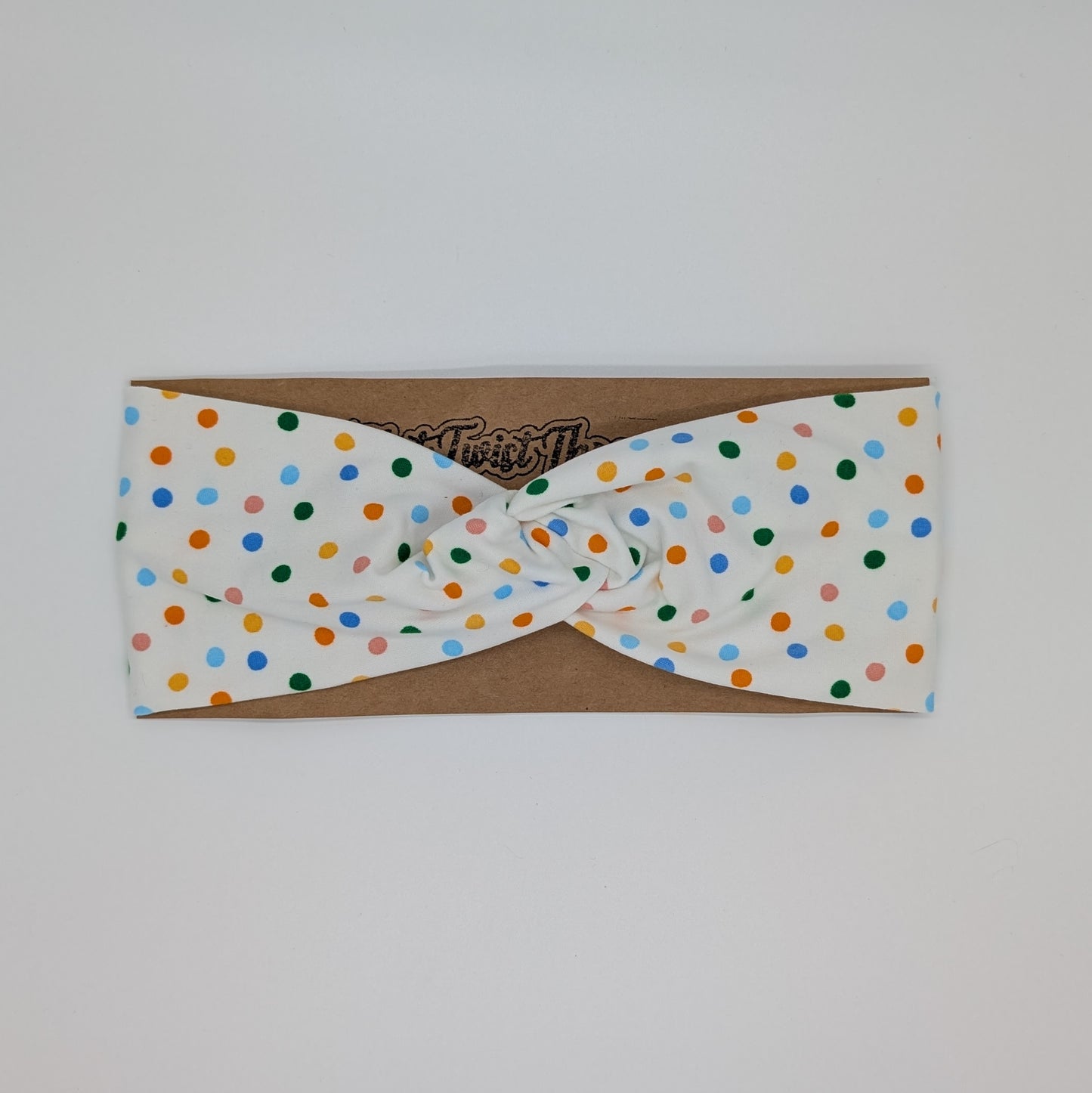 Adult Twist Headband - Confetti