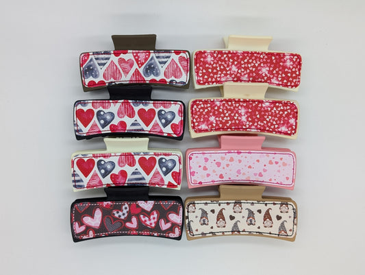 Claw Clips - Valentine's Day - Hearts