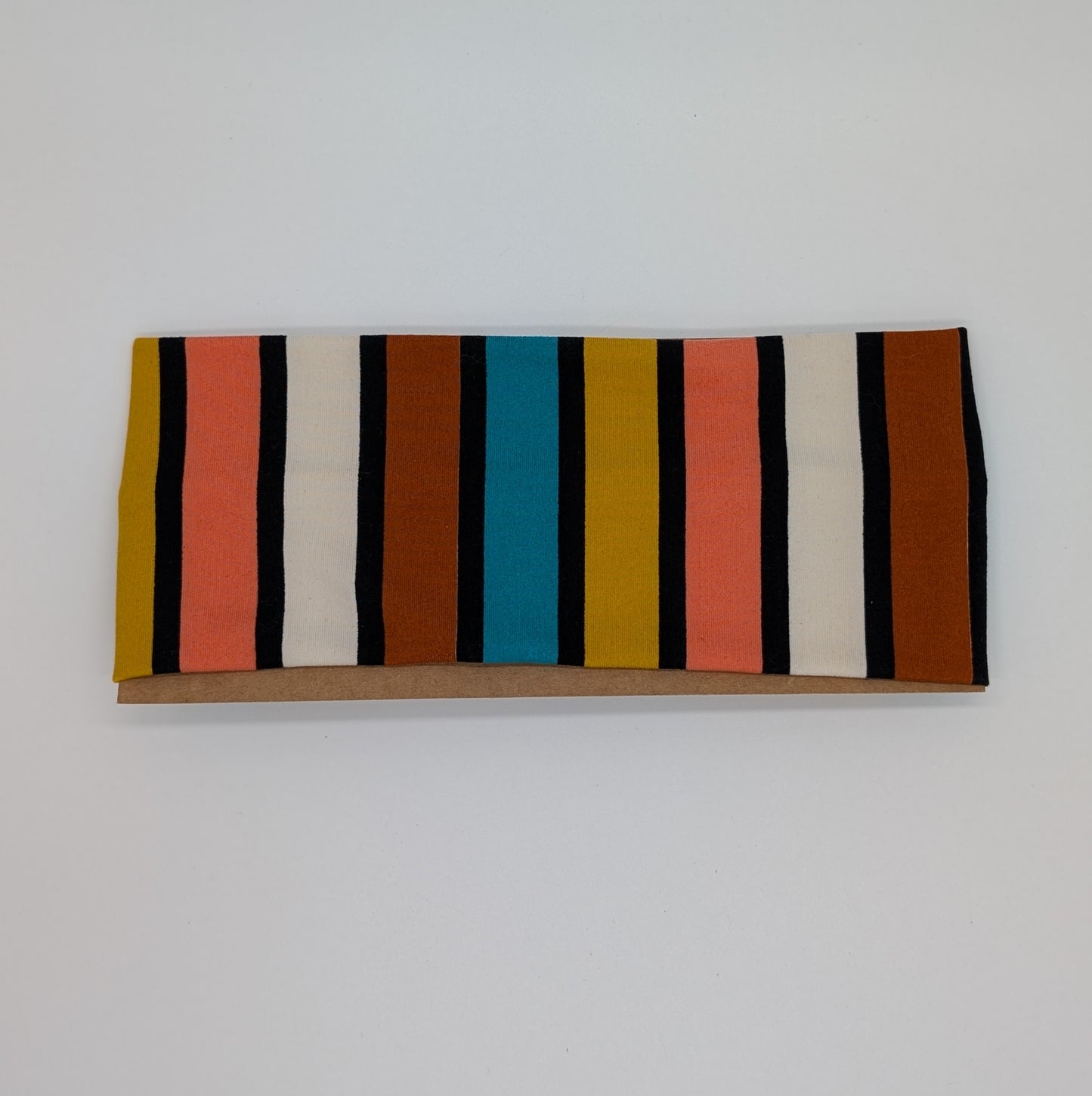 Adult Twist Headband - Autumn Stripes