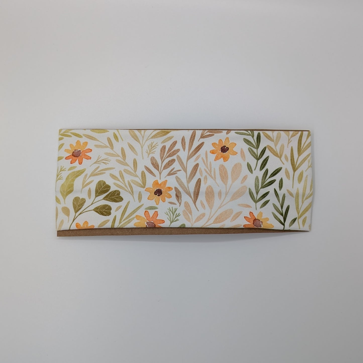 Adult Twist Headband - Watercolor Sunflowers