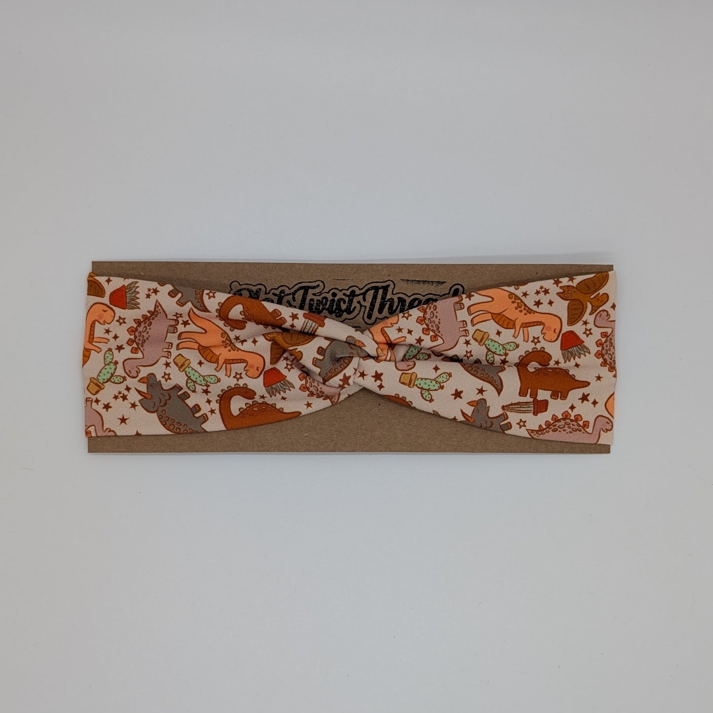 Youth Twist Headband - Dinos