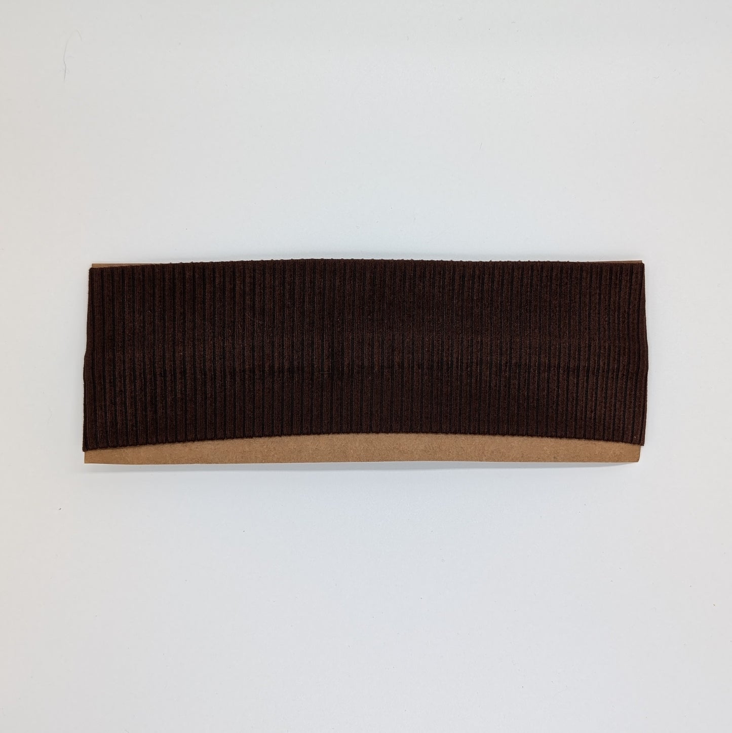 Youth Twist Headband - Rib Knit - Chocolate