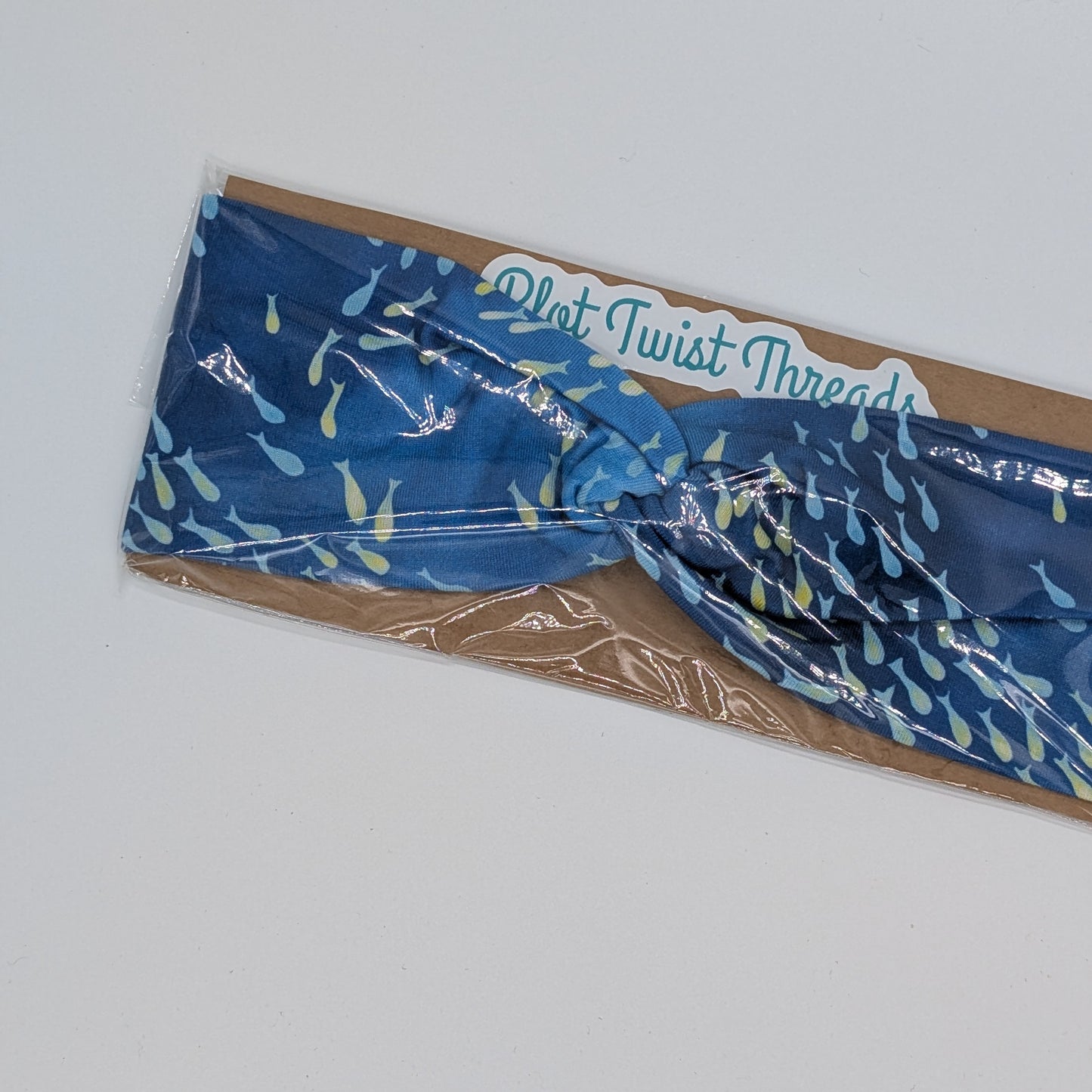 Youth Twist Headband - Fish