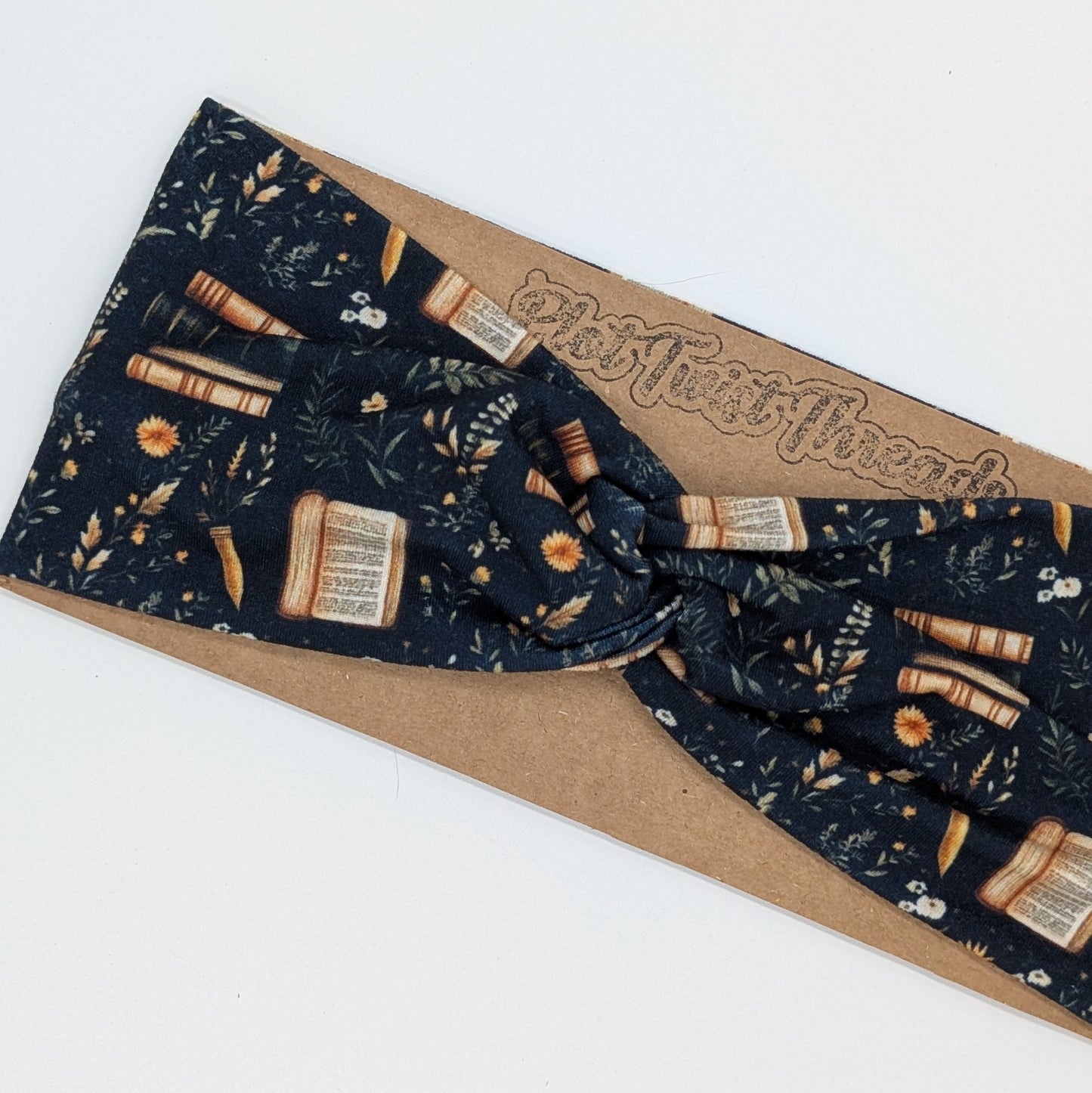 Adult Twist Headband - Books