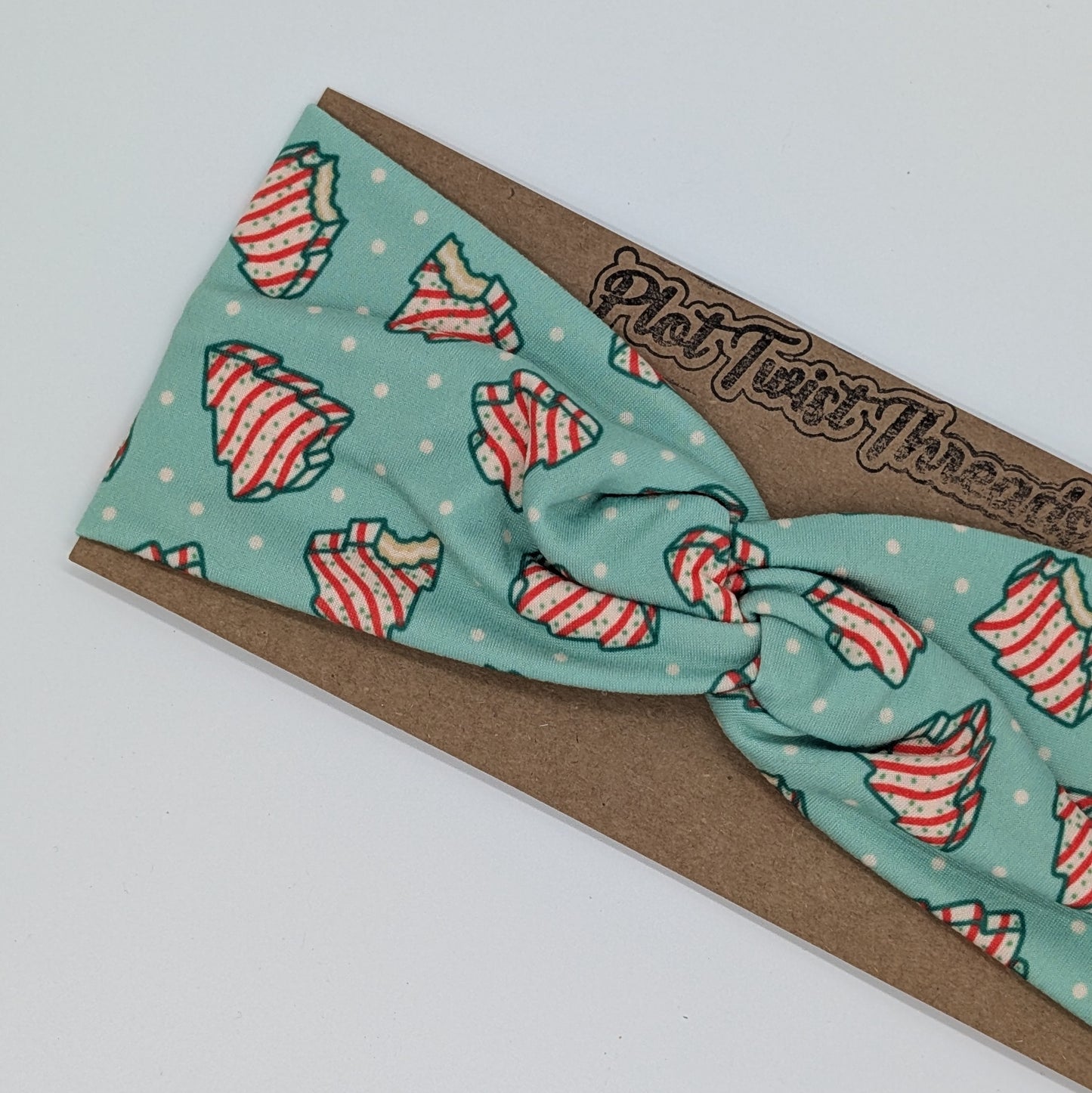 Adult Headband - Christmas Tree Cakes