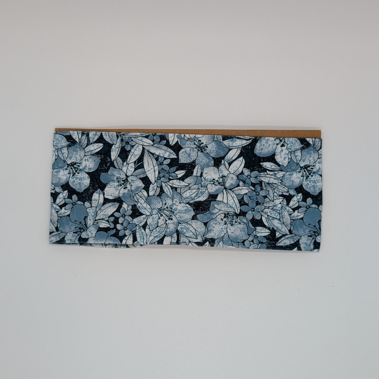 Adult Twist Headband - Blue Floral