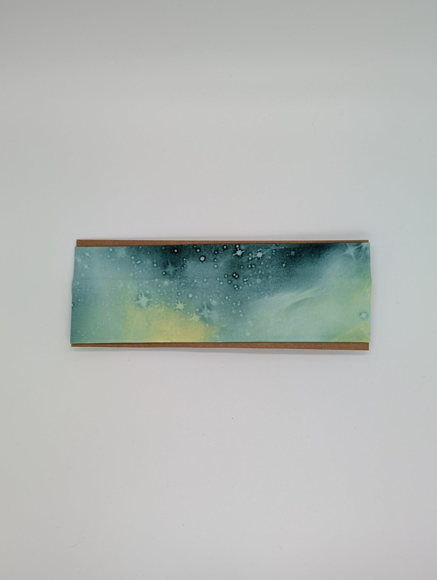 Adult Twist Headband - Green Galaxy