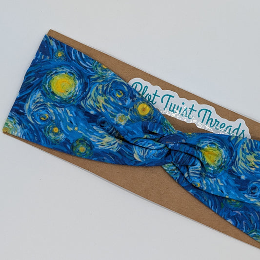 Youth Twist Headband - Starry