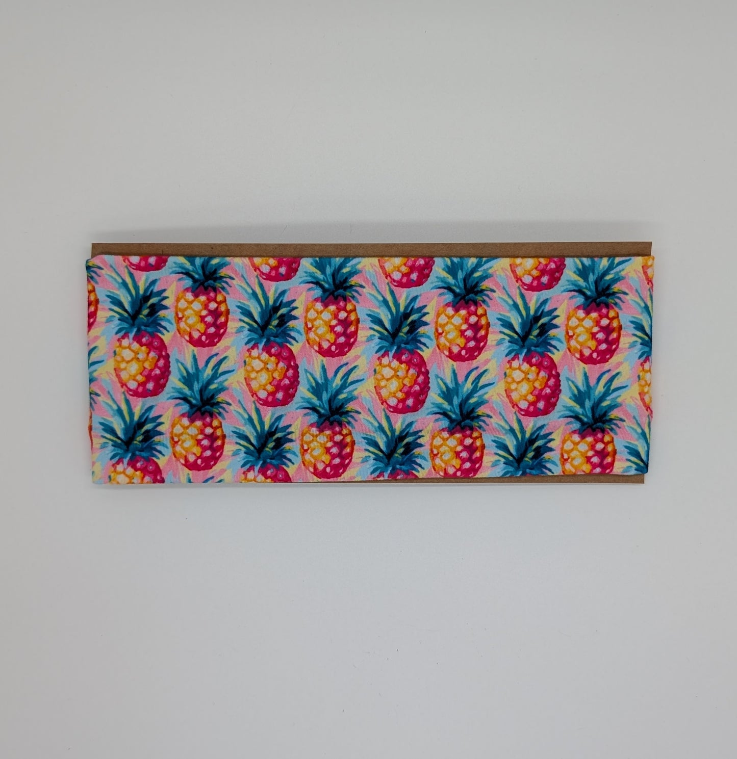 Adult Twist Headband - Colorful Pineapples