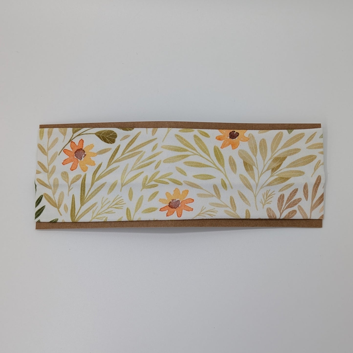 Youth Twist Headband - Watercolor Sunflowers