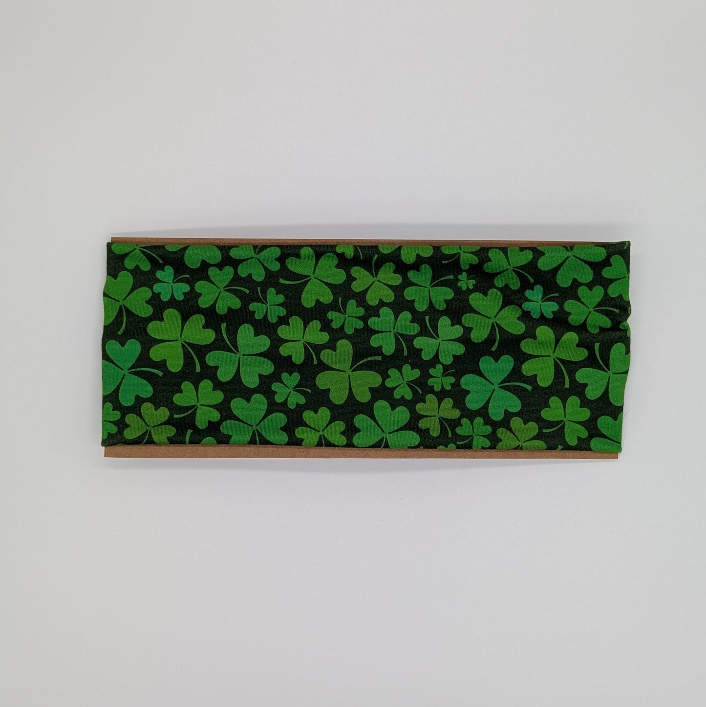 Adult Twist Headband - Shamrocks - Clover