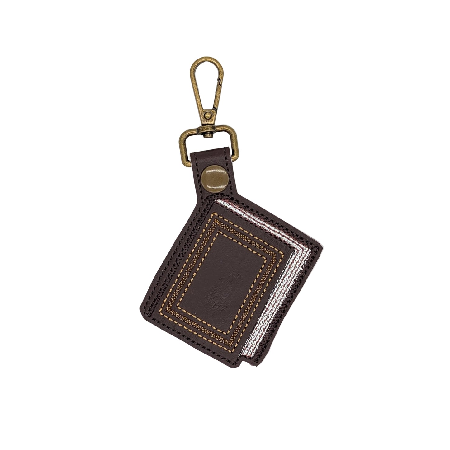 Embroidered Keychain - Book