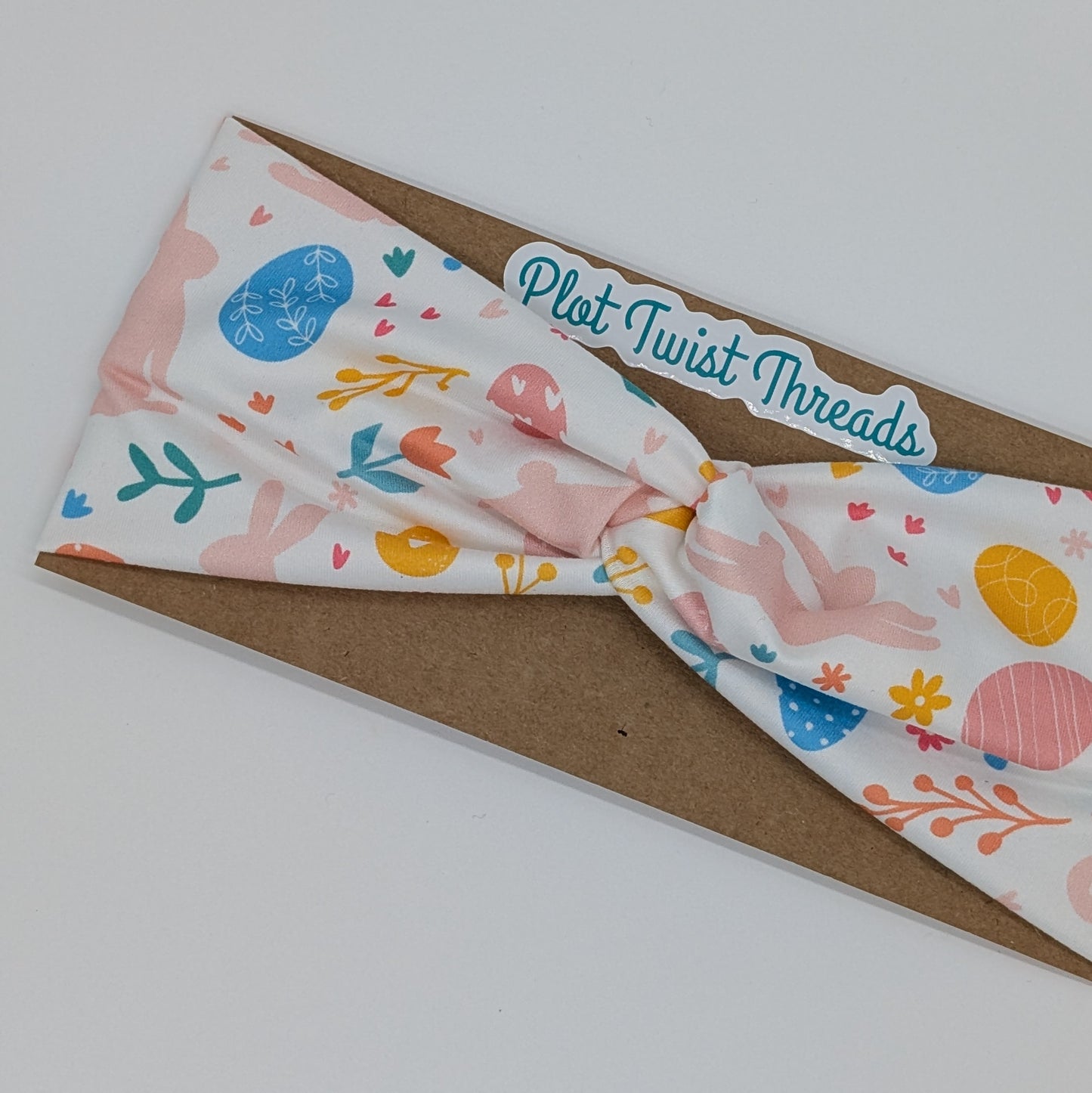Adult Twist Headband - Easter Eggs