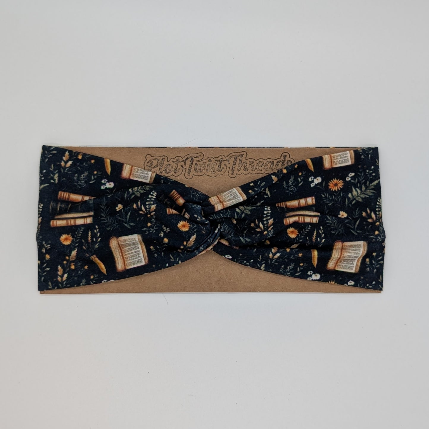 Adult Twist Headband - Books