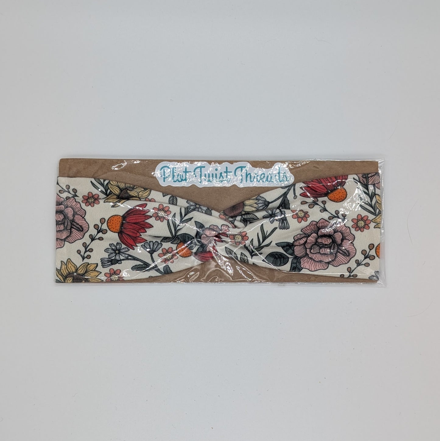 Youth Twist Headband - Vintage Garden
