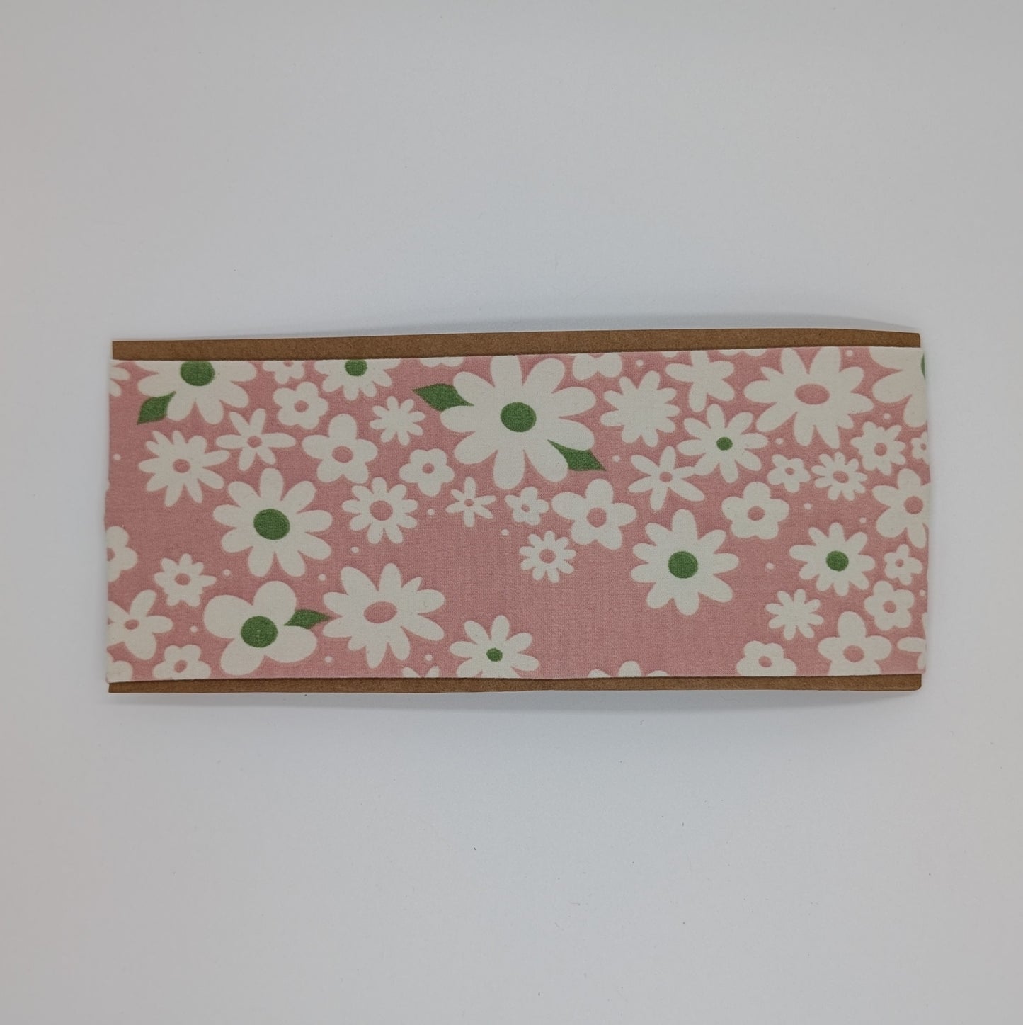 Adult Twist Headband - Pink Daisies