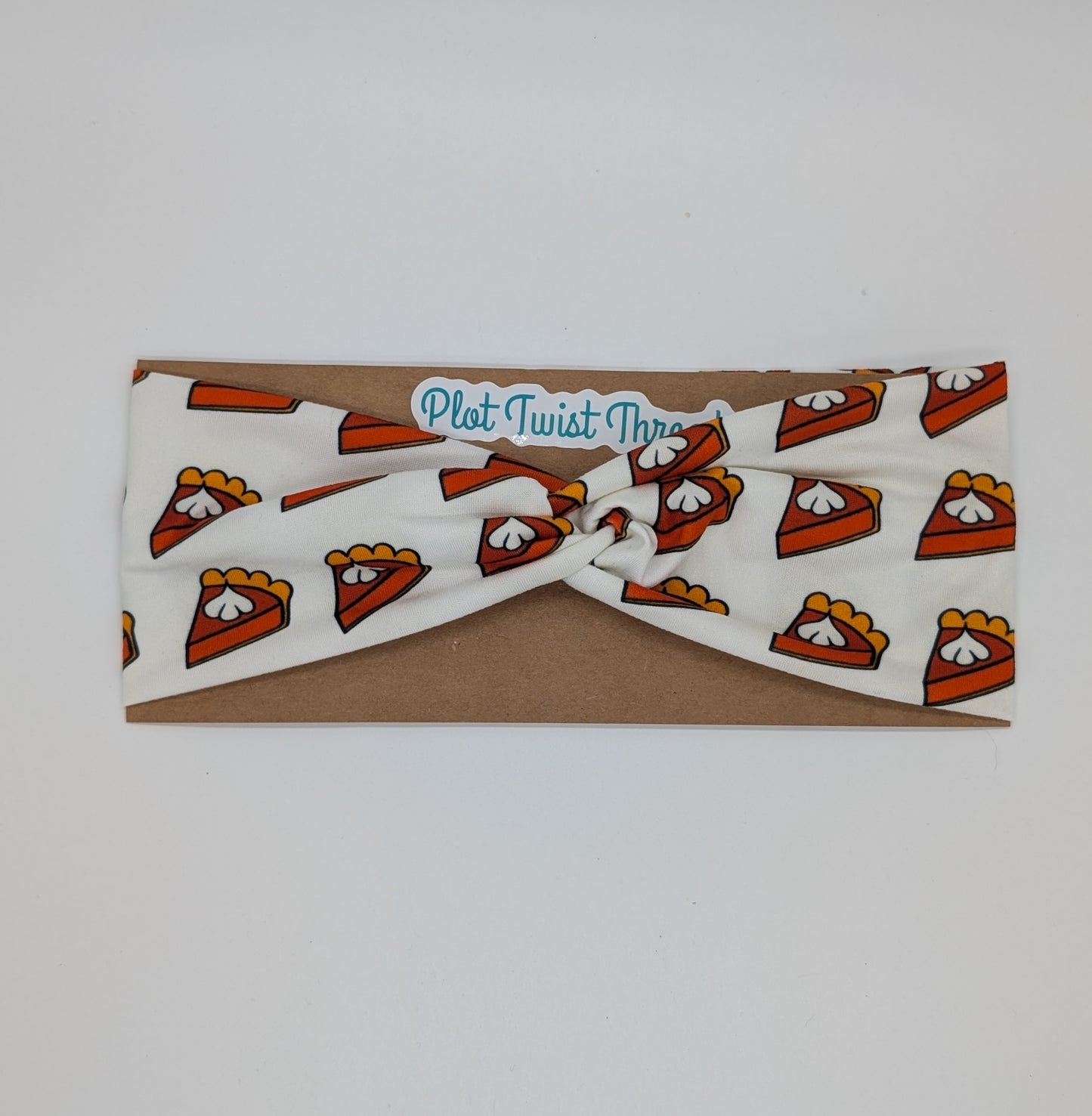 Adult Headband - Pumpkin Pie