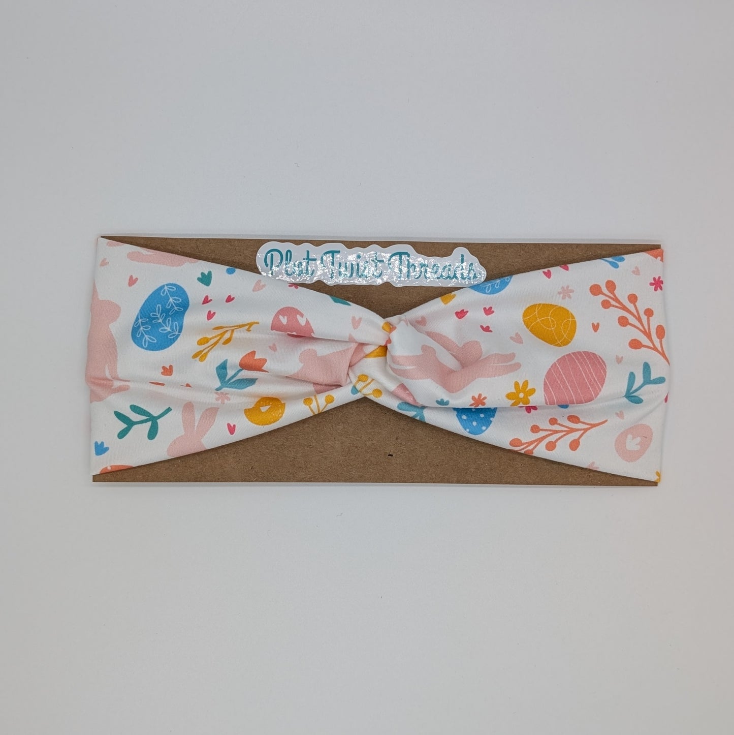 Adult Twist Headband - Easter Eggs