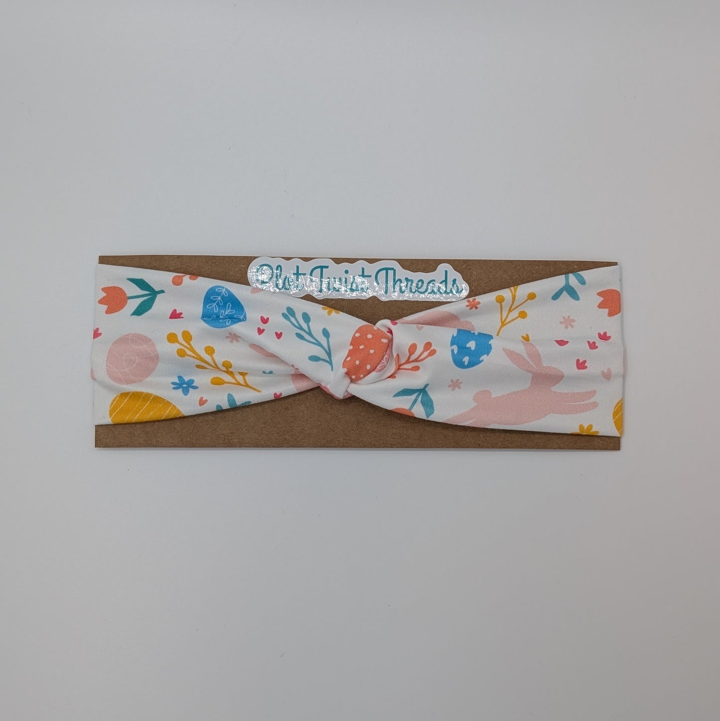 Youth Twist Headband - Easter Eggs