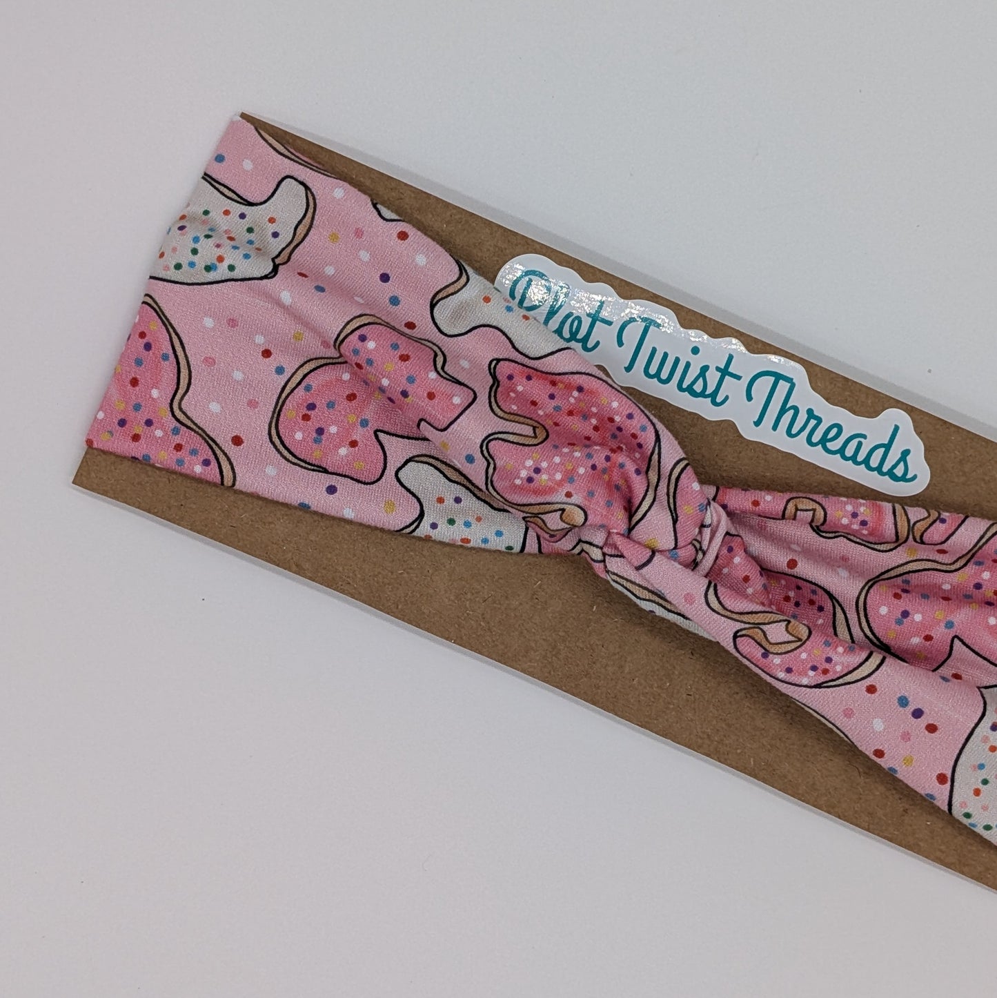 Youth Twist Headband - Animal Cookies