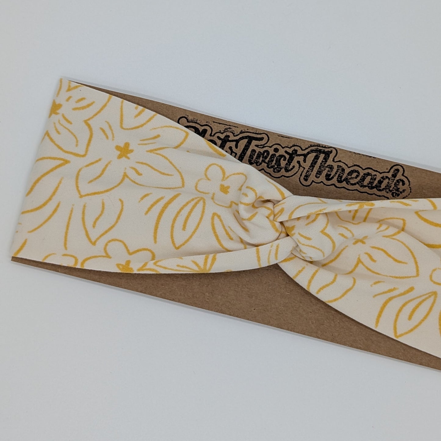 Youth Twist Headband - Plumeria