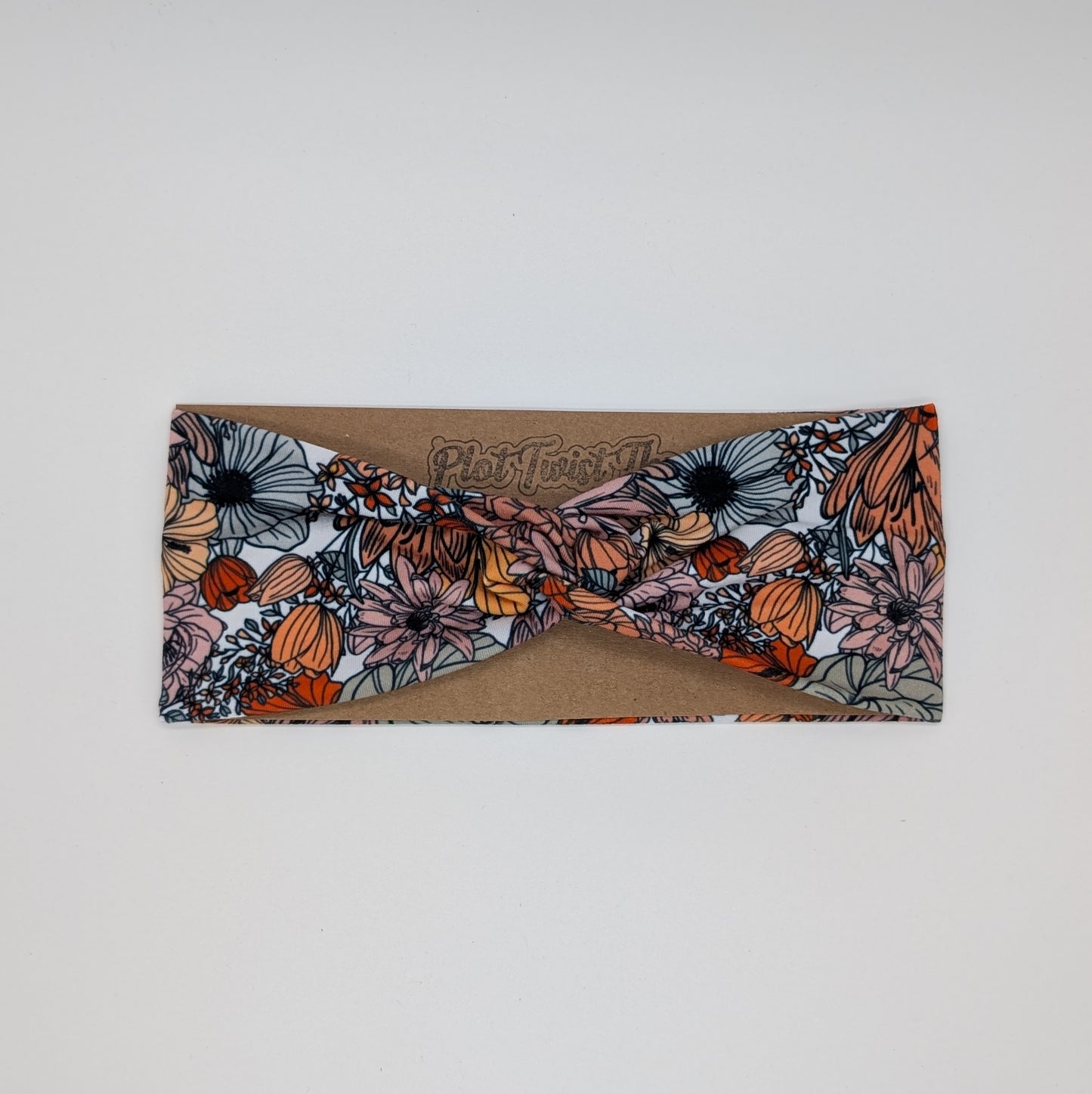 Adult Twist Headband - Floral